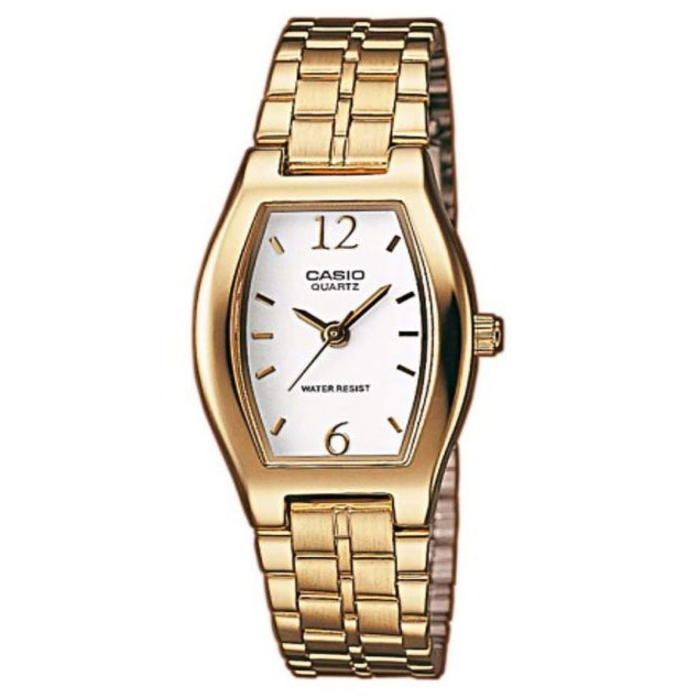 CASIO Collection Gold Plated Stainless Steel Bracelet LTP-1281PG-7AEF