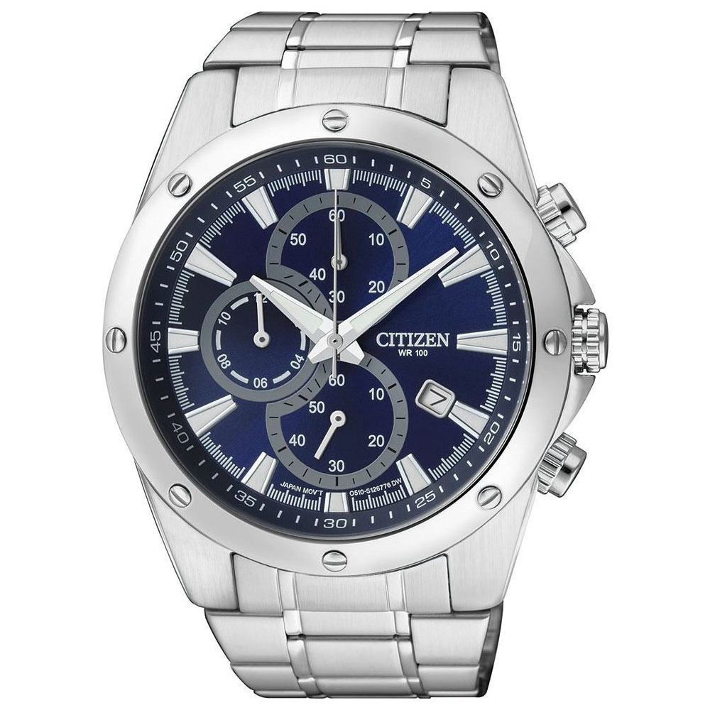 CITIZEN Stainless Steel Chronograph AN3530-52L