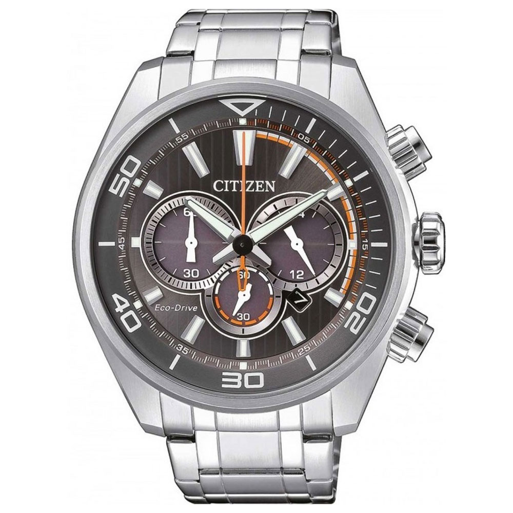 CITIZEN Eco-Drive Stainless Steel Chronograph CA4330-81H