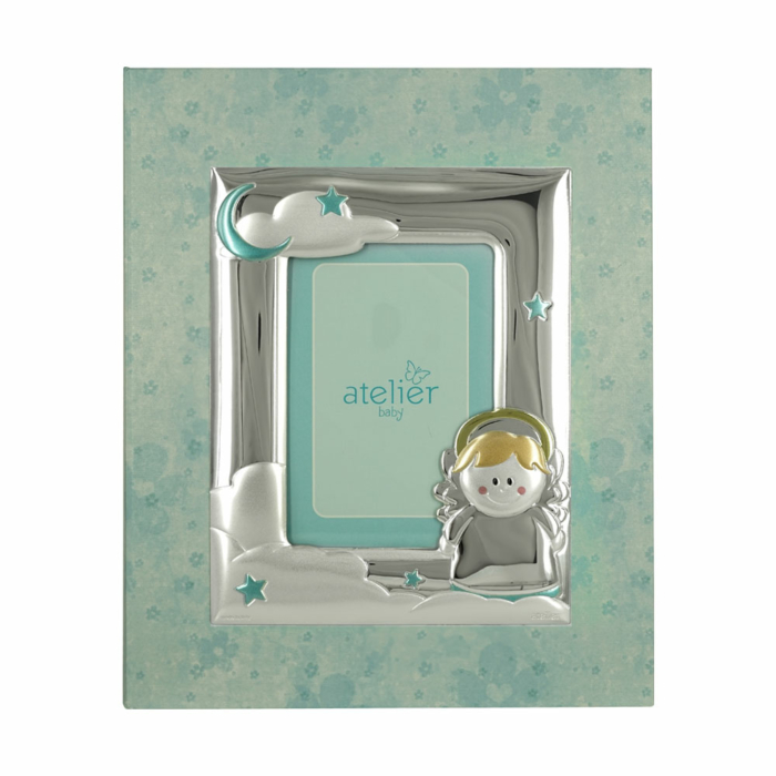 Atelier Παιδικό Χάρτινο Άλμπουμ Για Αγόρι με Λεπτομέρειες από Ασήμι LE/A451C