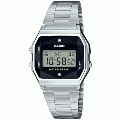 CASIO Collectio Stainless Steel Bracelet A-158WEAD-1EF