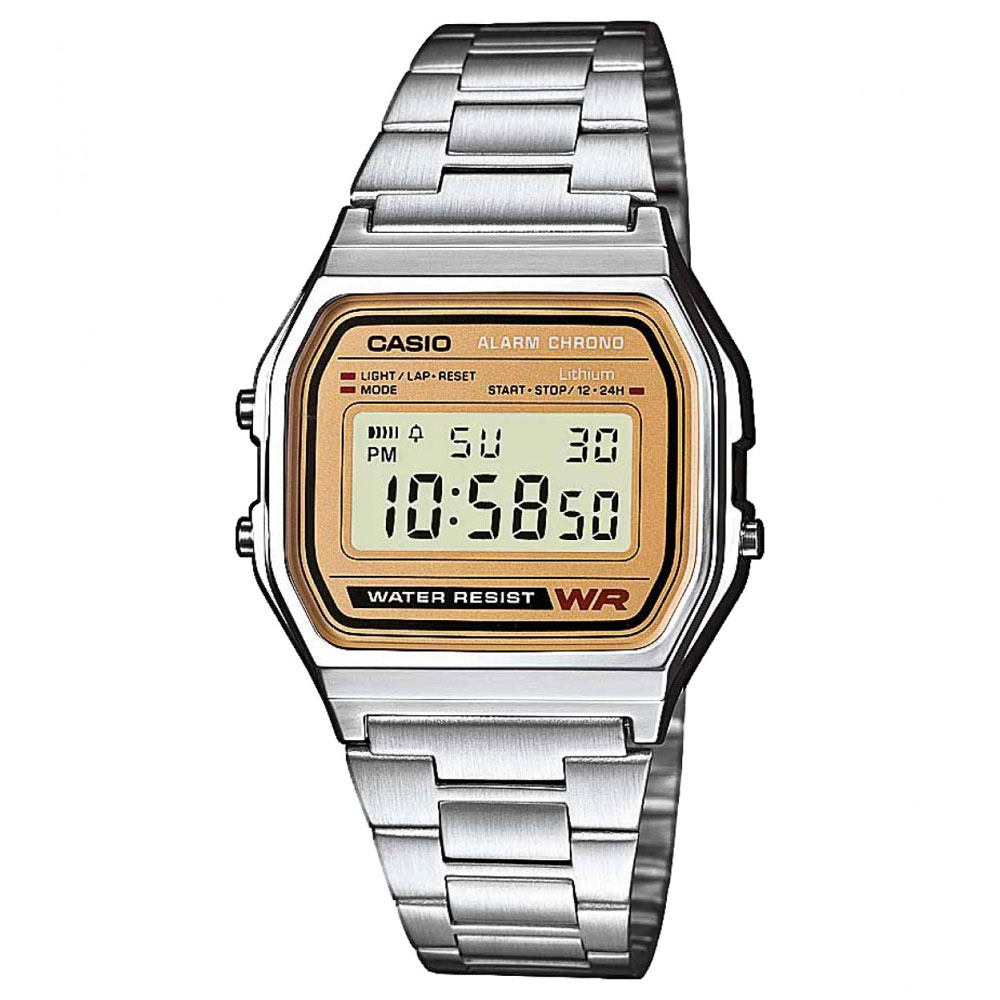 CASIO Collection Stainless Steel Bracelet A-158WEA-9EF