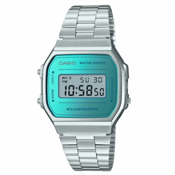 CASIO Collection Stainless Steel Bracelet A-168WEM-2EF