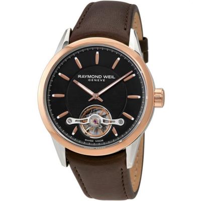 RAYMOND WEIL Freelancer Automatic Brown Leather Strap 2780-SC5-20001