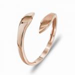 Δαχτυλίδι Mίνιμαλ Από Ροζ Χρυσό K14 DX99779