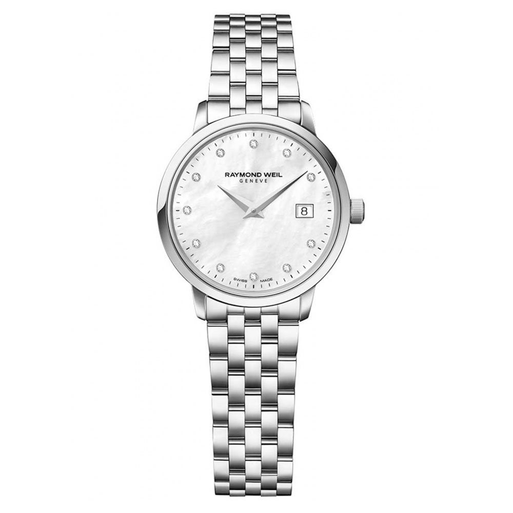 RAYMOND WEIL Toccata Diamonds Pearl Dial Stainless Steel Bracelet 5988-ST-97081 202830