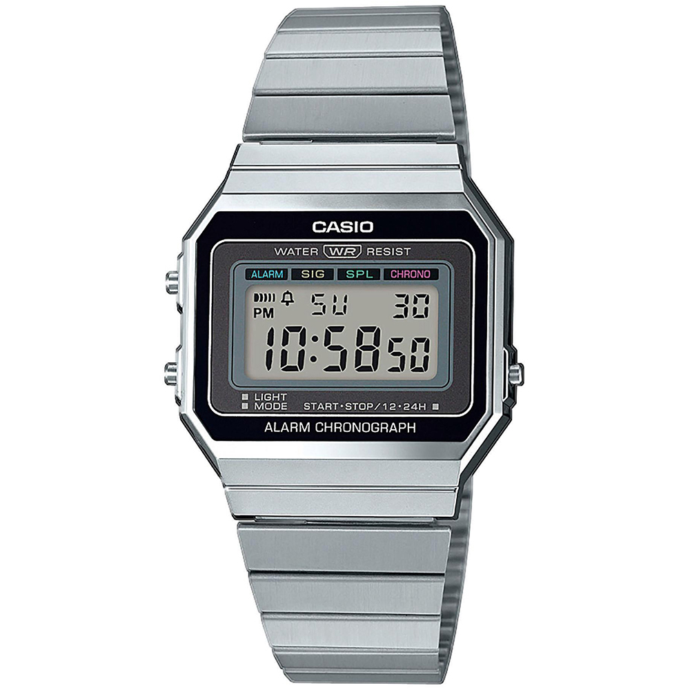 CASIO Collection Stainless Steel Bracelet A-700WE-1AEF