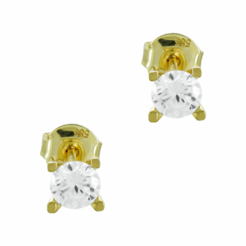 Σκουλαρίκια Με Πέτρες Από Κίτρινο Χρυσό Κ14 SK05018