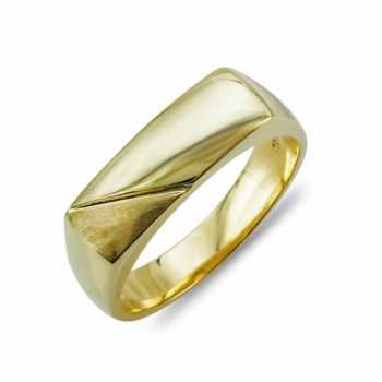 Ανδρικό Δαχτυλίδι από Κίτρινο Χρυσό K14 ADX126