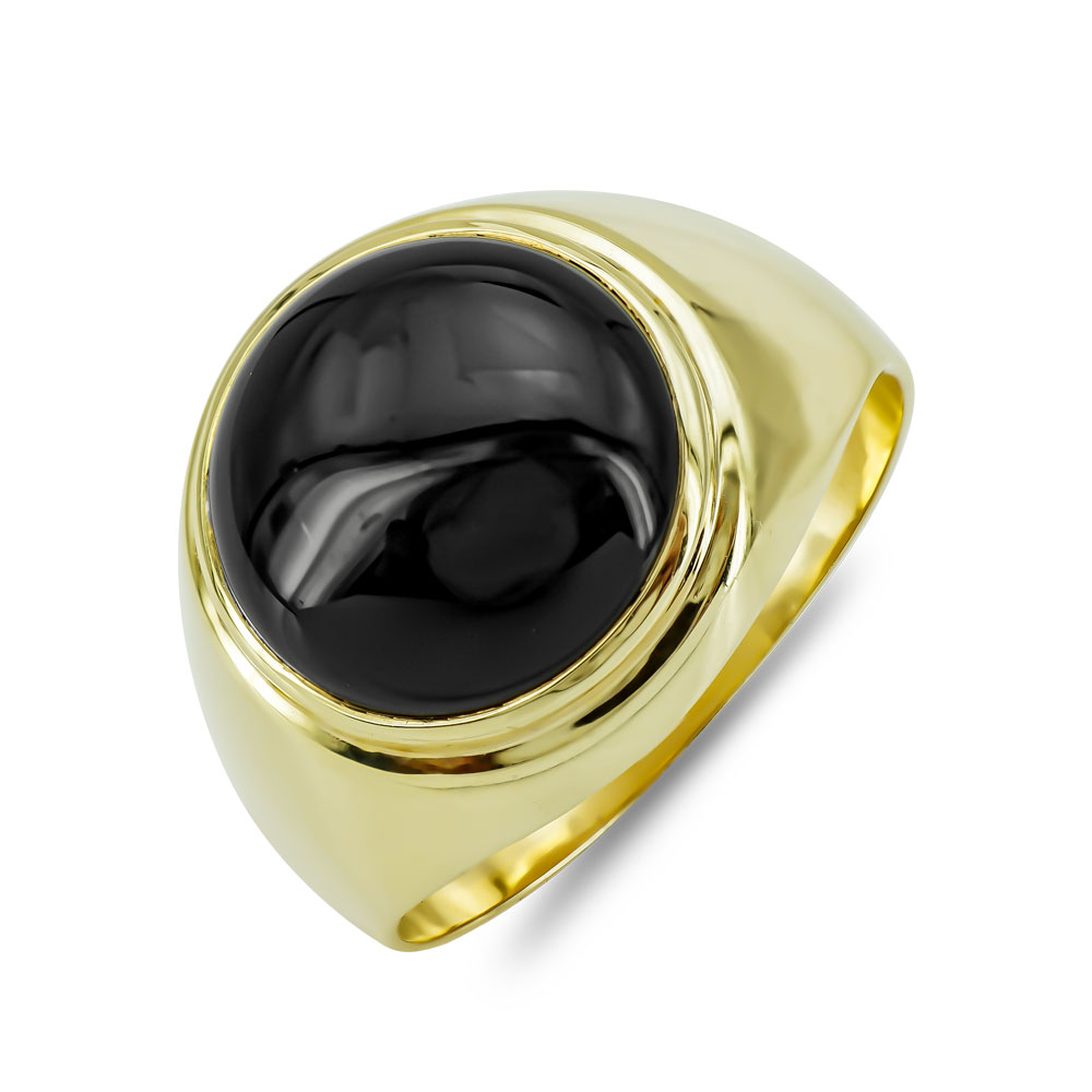 Ανδρικό Δαχτυλίδι από Κίτρινο Χρυσό K14 ADX140