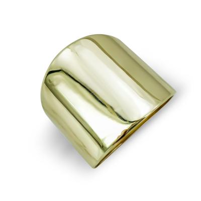 Δαχτυλίδι Φαρδύ Από Κίτρινο Χρυσό Κ9 DX799