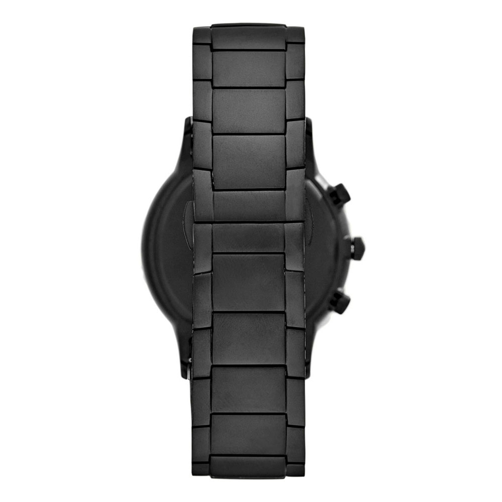 EMPORIO ARMANI Renato Black Stainless Steel Chronograph AR11275 |  KiriakosGofas