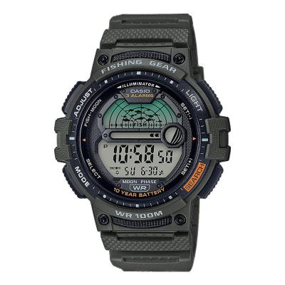 CASIO Collection Green Rubber Strap WS-1200H-3AVEF