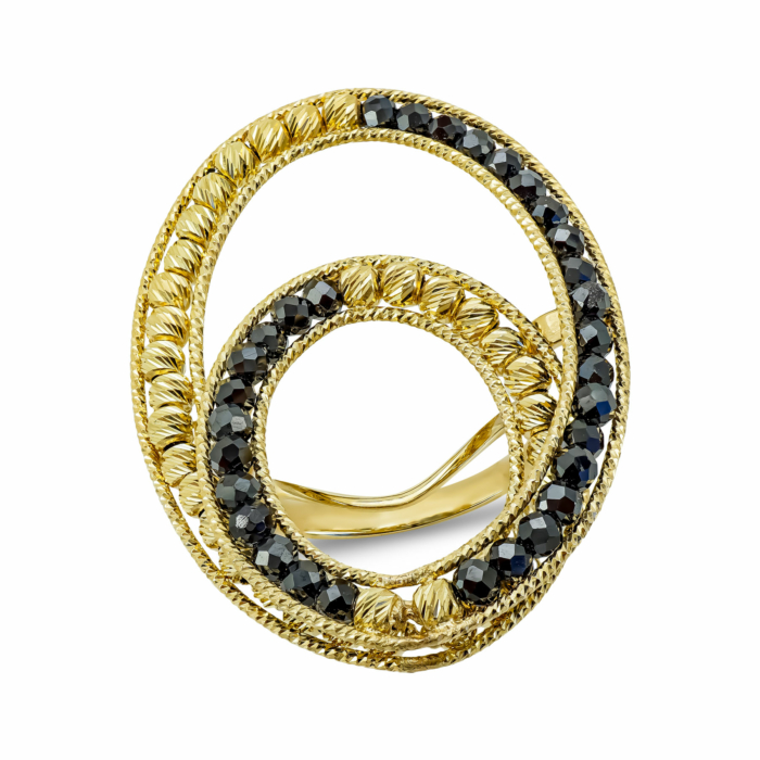 Δαχτυλίδι απο Kίτρινο Χρυσό 14 Καρατίων DX112025