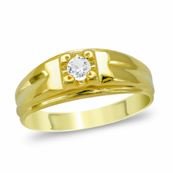 Δαχτυλίδι απο Κίτρινο Χρυσό 14 Καρατίων DX1322