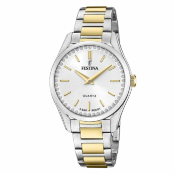 FESTINA Crystals Two Tone Stainless Steel Bracelet F20619-1