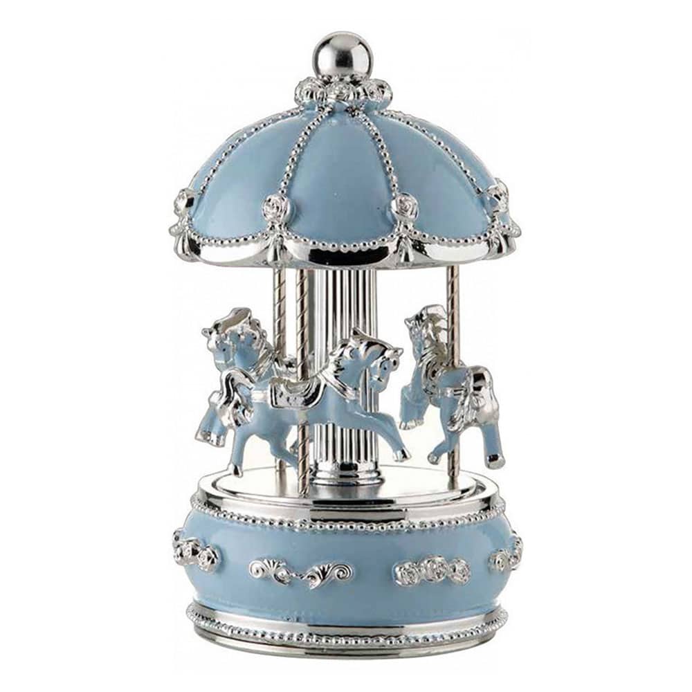 Princelino Γαλάζιο Πήλινο Κουρδιστό Carousel Mε Μουσική Για Αγόρι EZ/CA1918-C 292834